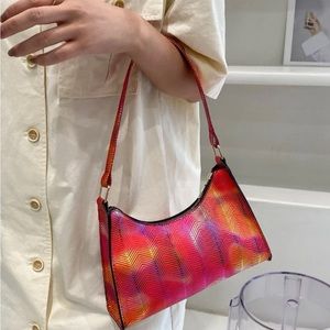 Handbag Multicolor- Hot Pink